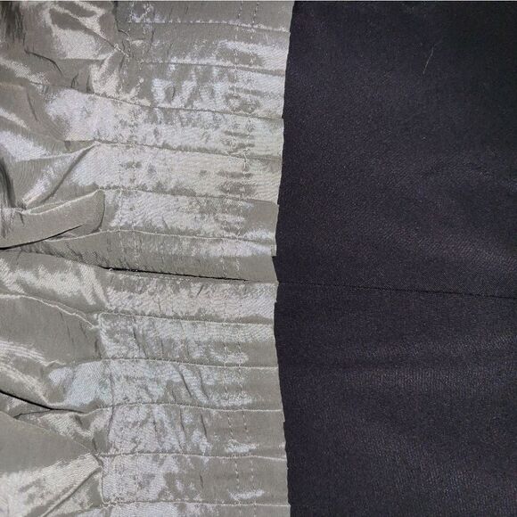 * MAX and CLEO black and silver Cocktail PROM Dress - Picture 7 of 8